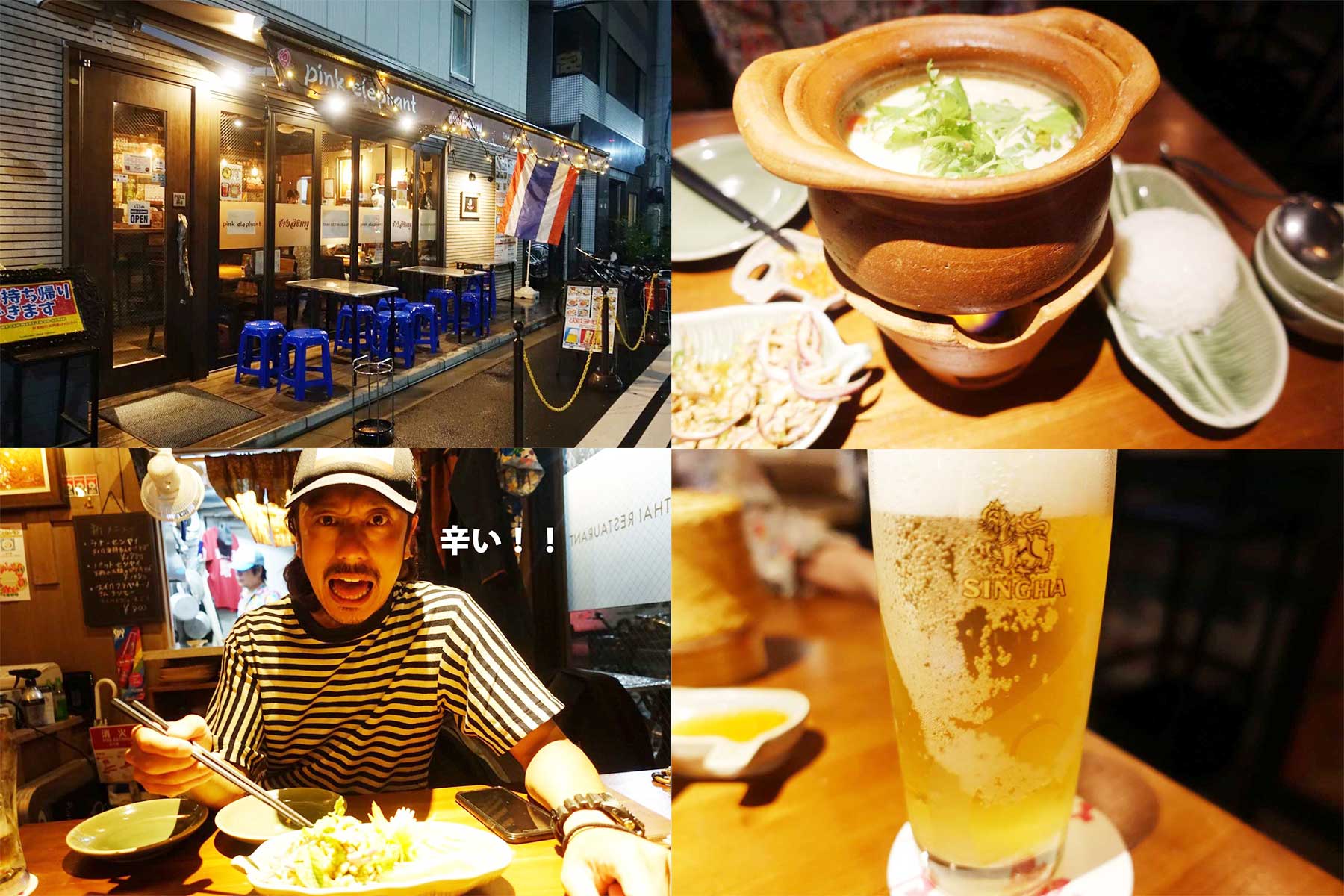 [めっちゃ辛い]超本格的タイ料理！【ピンクエレファント】新富町・八丁堀に出現する本場のタイ！